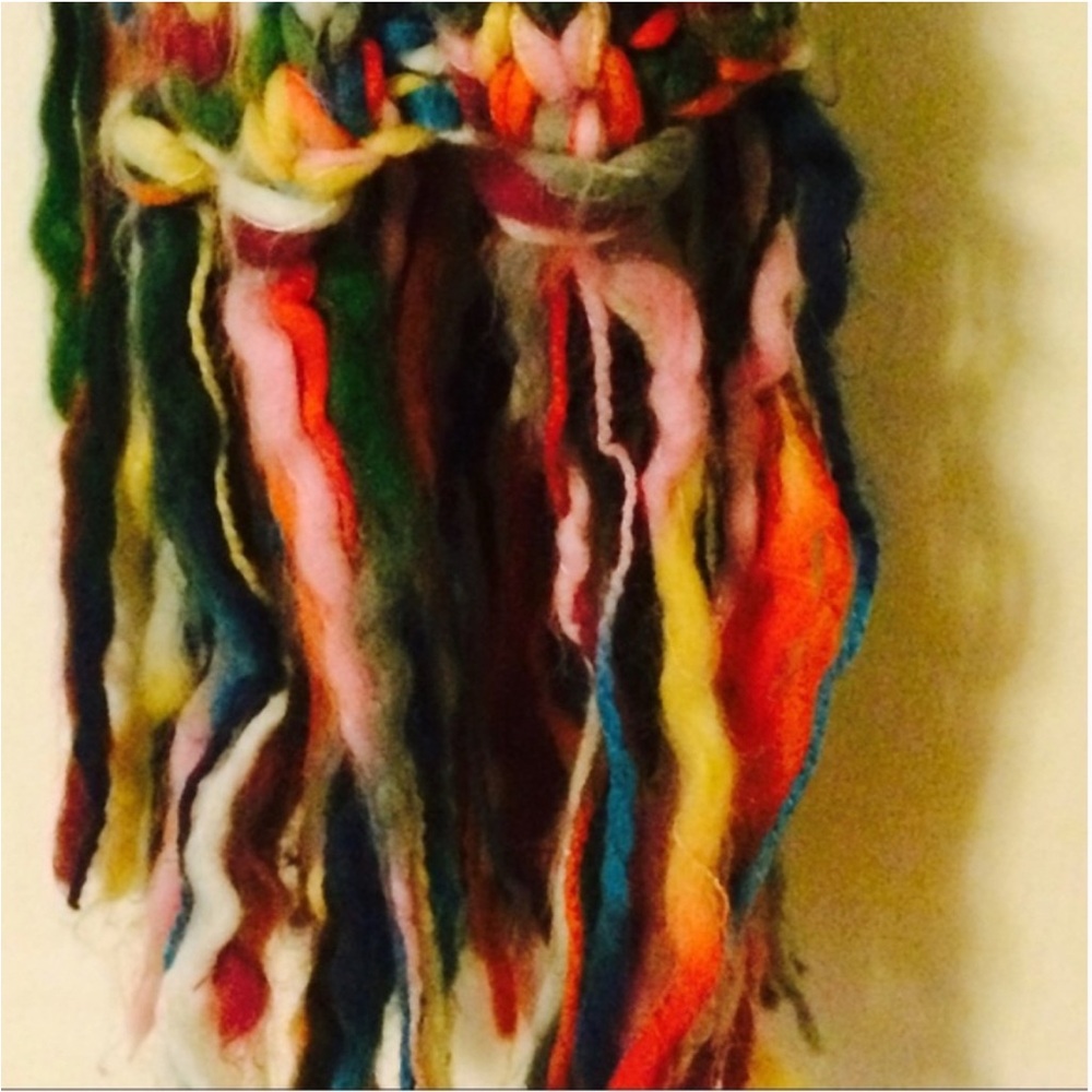 Multicolor Wool Scarf - Picture 3 of 4